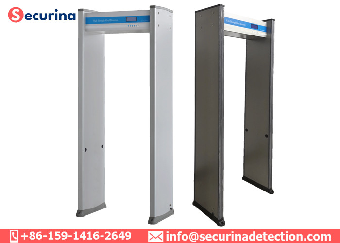 6 Zones Walk Through Security Detector Door Frame For Security Protection