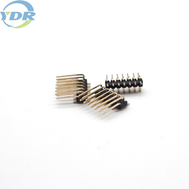  Dual Row Pcb Circuit Board Connector 1.27mm 2x7Pin Gold Plated Manufactures