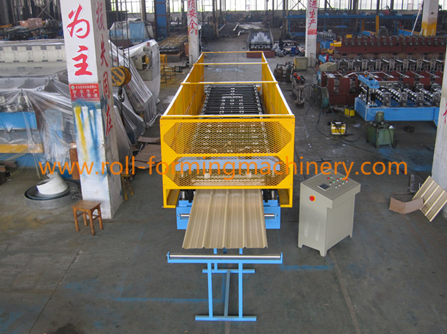 High Speed 30m/min Wall Roll Forming Machinery With 16 Forming Stations