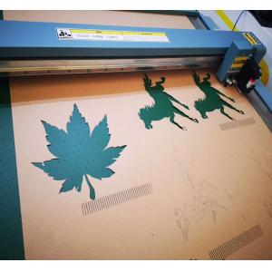 Advanced Blue Frame Silver Case Flatbed Cutting Plotter for Garment Pattern