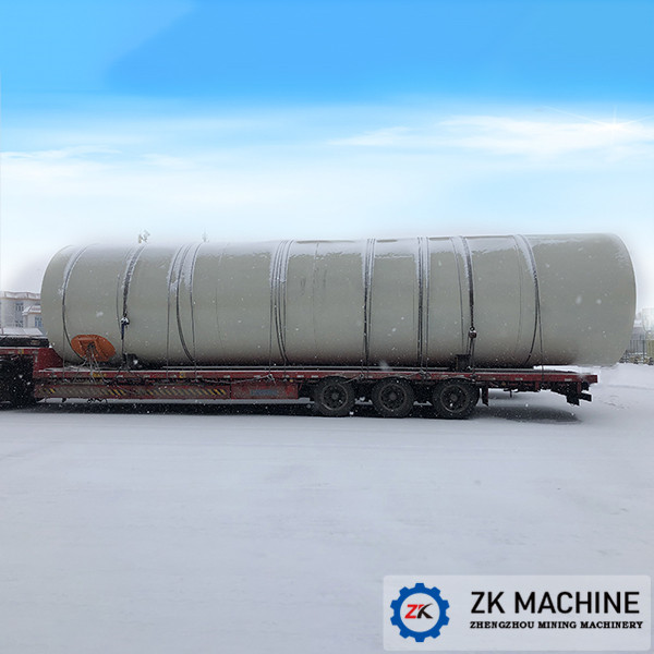 4.3X70m Calcination Rotary Kiln For Cement Plant High Heat Utilization Ratio
