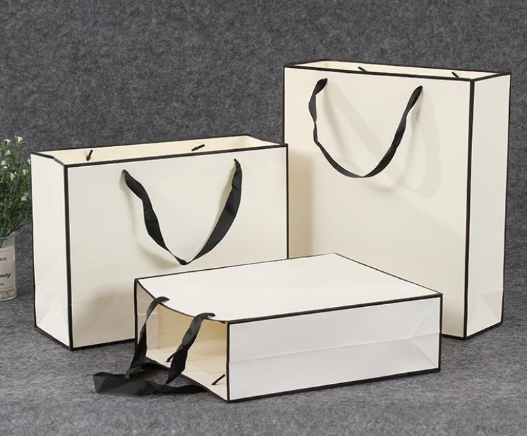 80gsm - 120gsm A0 A1 Size Printable White Shopping Paper Bag Kraft Paper