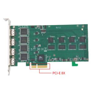 HD MIx4 Video Capture Card for PCIe with HTTP/RTMP/RTSP Video Output and