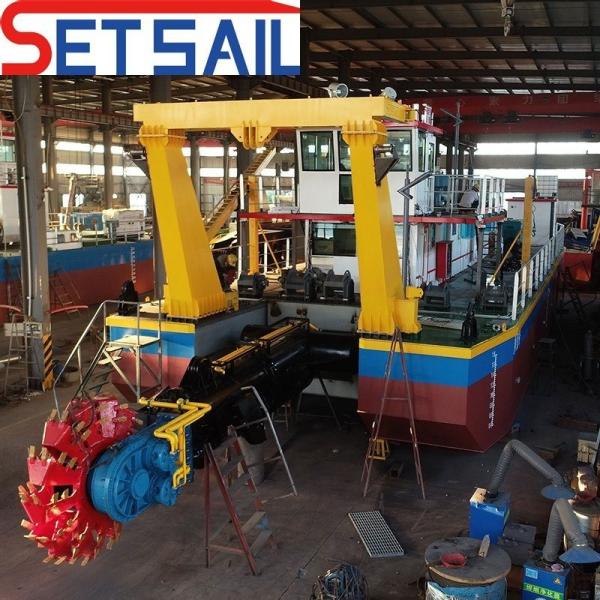 Shijiazhuang Gravel Pump Wheel Bucket Dredger with Diesle Engine Power