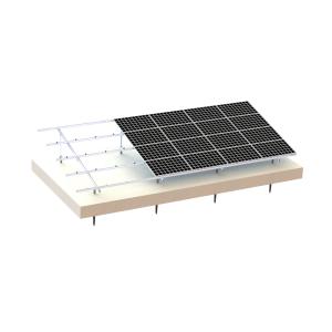 45 Degree 60M/S Solar Aluminium Structure Frameless PV System