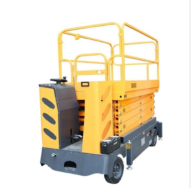 Handling Equipment 4Wheels Steering Self-Propelled Scissor Lift Platform Electric Aerial Work Platform
