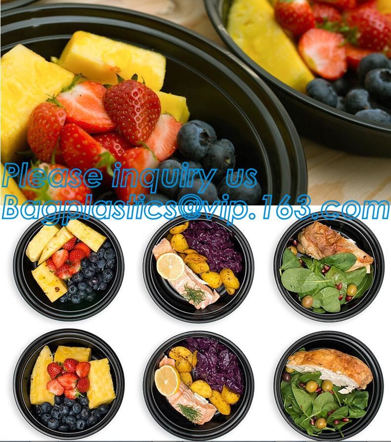 Meal Prep Containers Free Sample Bento Lunch Box Biodegradable Food Container Plastic Wheat Straw Lunch Box bagplastics