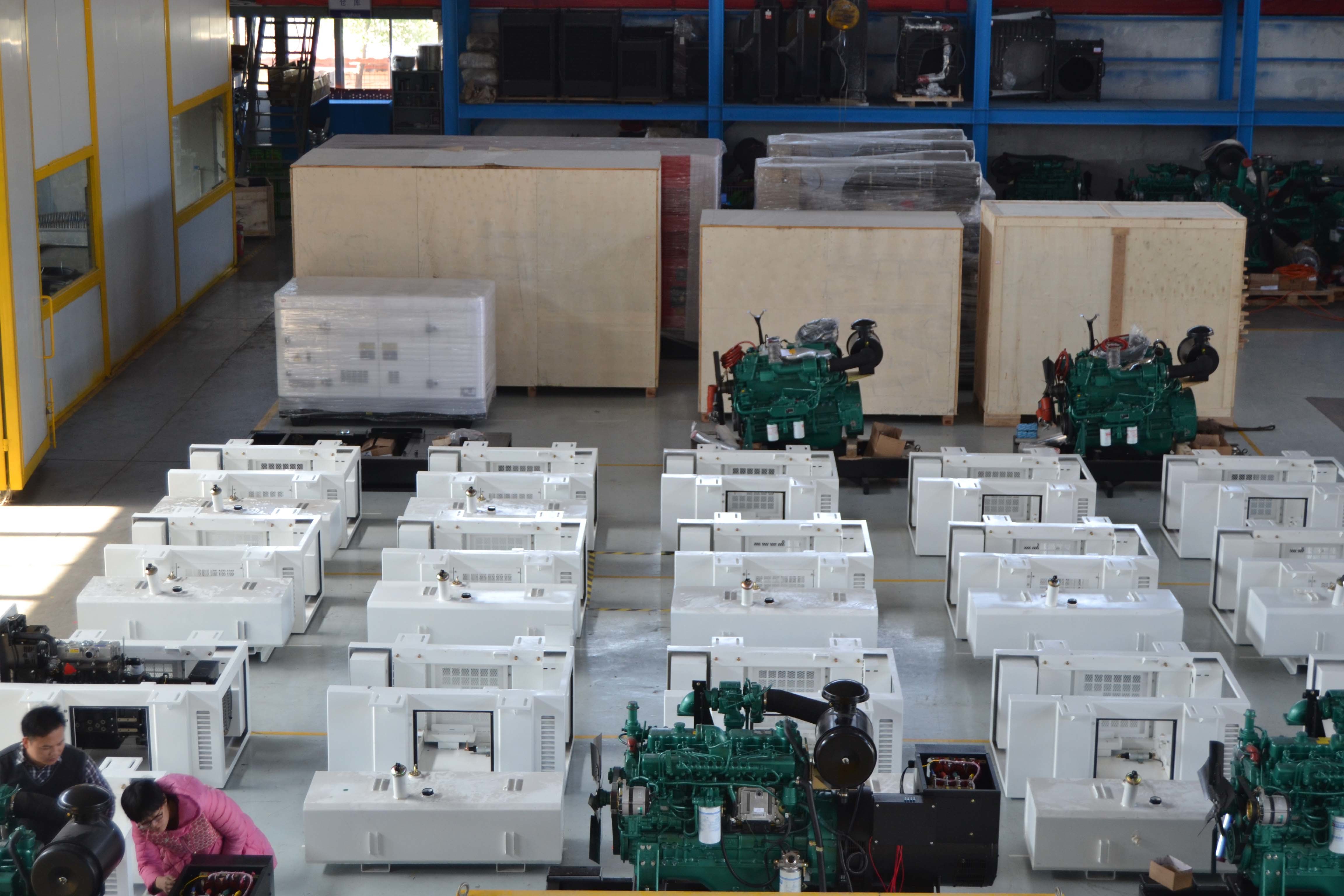 1500 Kva 2500 Kva Emergency Quiet Diesel Generator German MTU