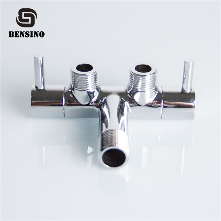 BENSINO 3 Way Two Control 12mm Faucet Diverter Valve