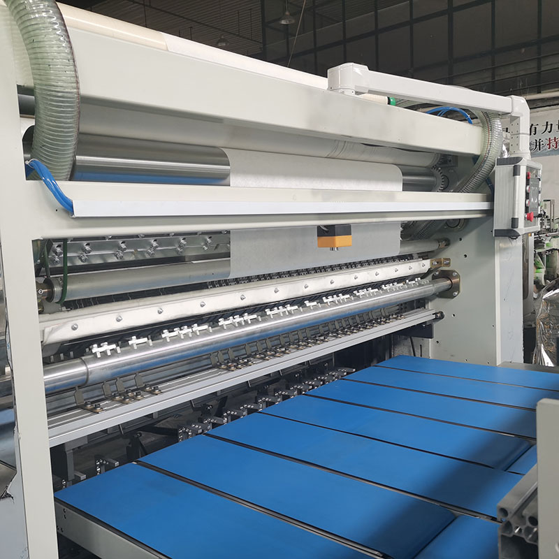 Drawing Facial Tissue Folder Slitter Bag Backing Machine Equipment with 120m/min Speed