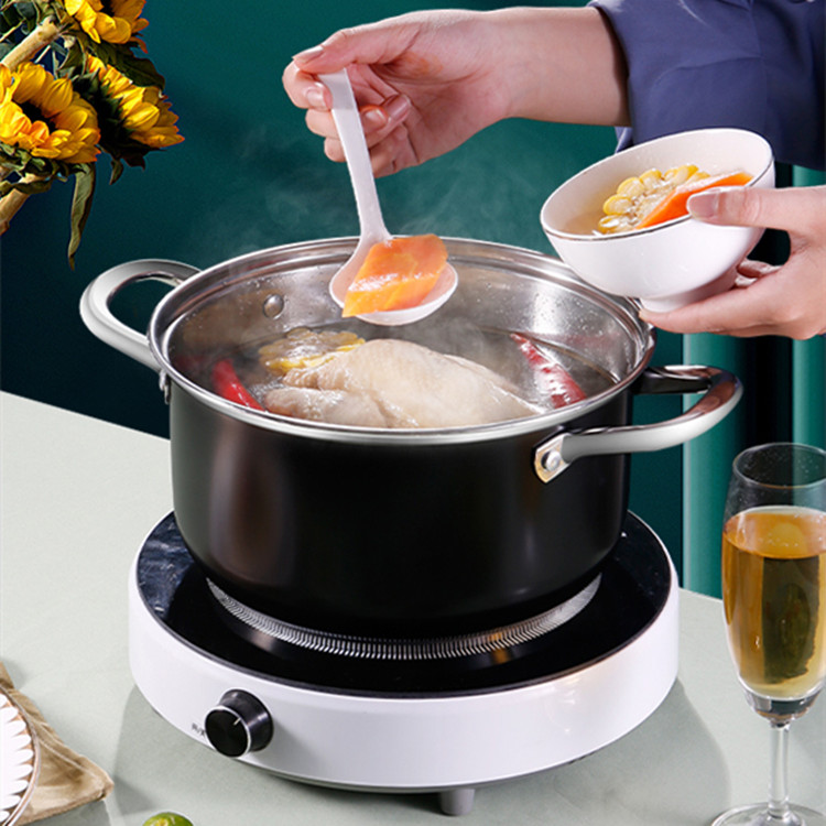 Restaurants 5pcs Stainless Steel Straight Pot Quality Kitchenware and Cookware Set