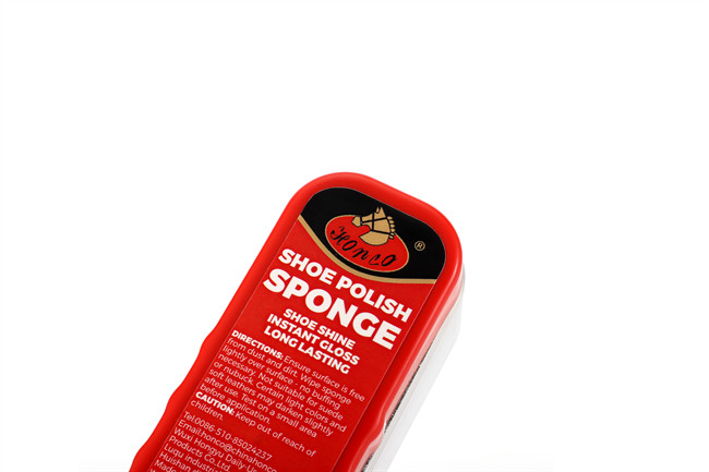 Shoe Shine Sponge Strip Slender Quick And Effective Shoe Cleaning Leather Care Polish OEM