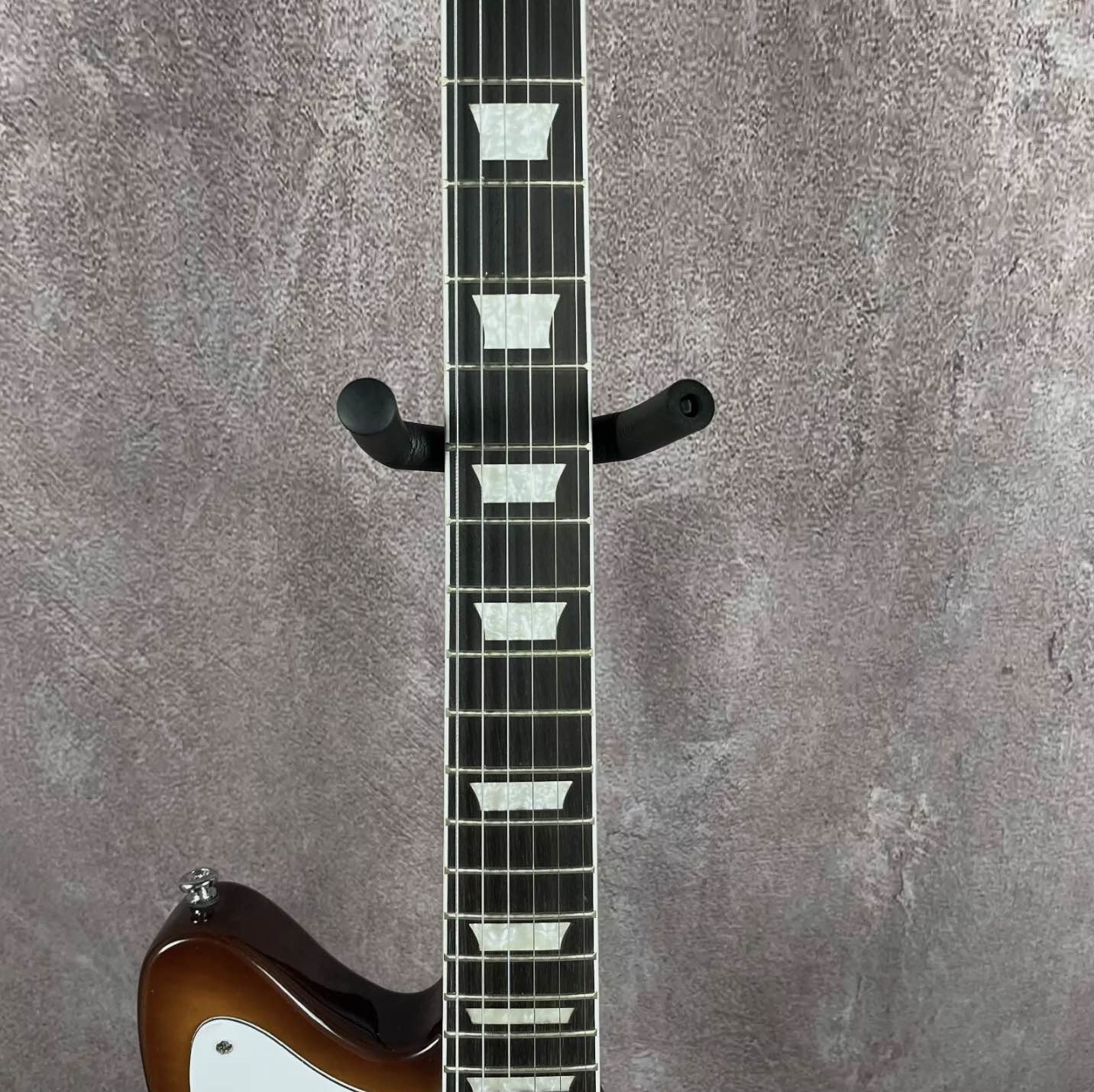 Custom Flamed Top Electric Guitar with P90 Pickups Solid Body Rosewood fingerboard