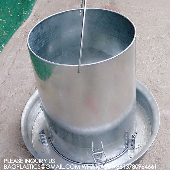 Galvanized Automatic Chicken Poultry Feeder Hang on Broiler Farm Chicken or poultry Feeder