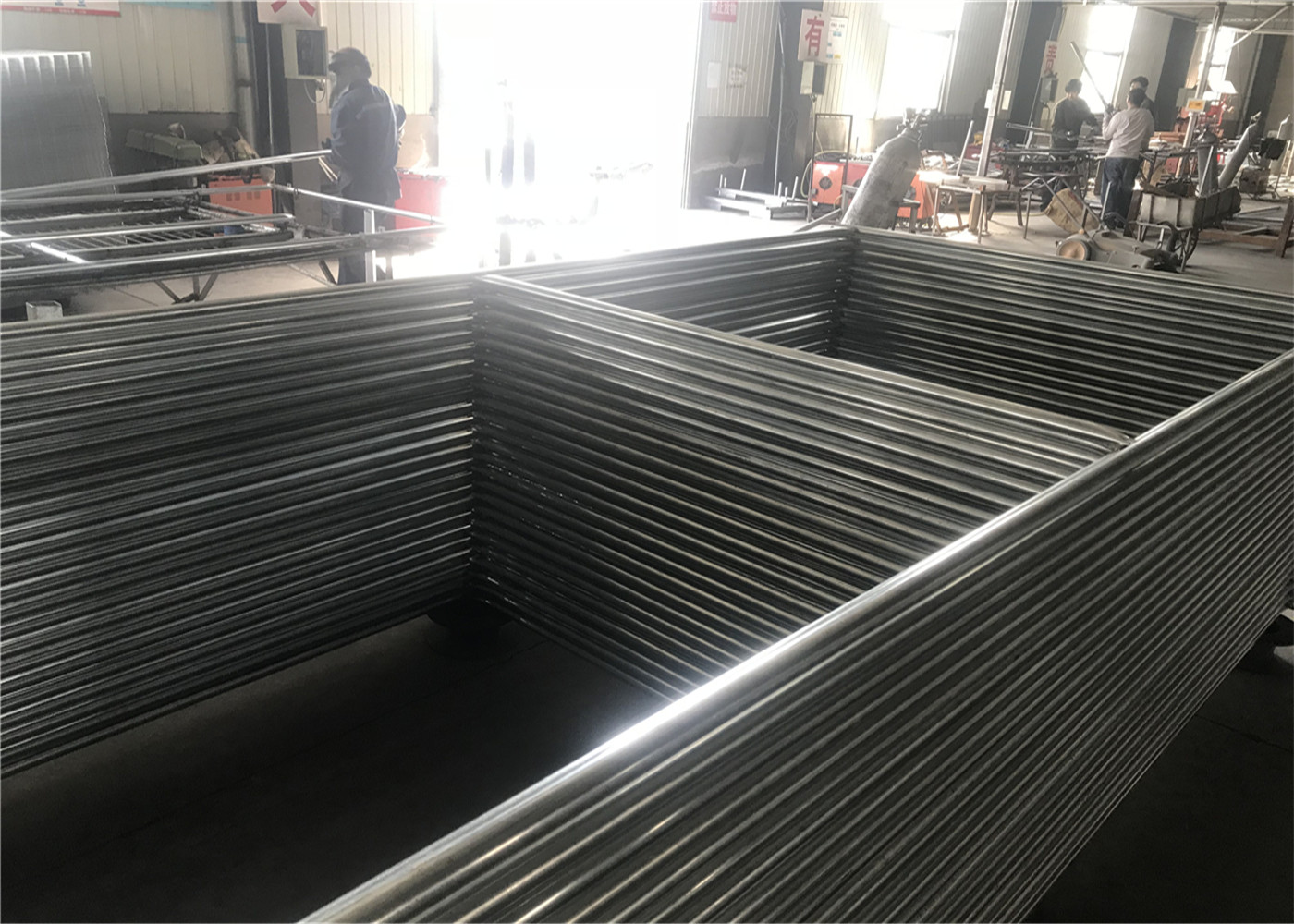 6'X 10' Width 1.375" Pipes Temporary Chain Link Fence Panels