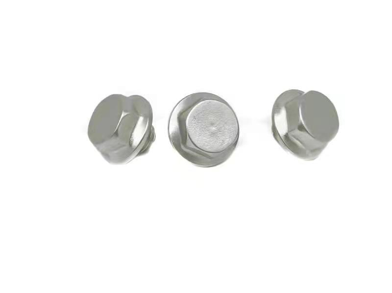 M8X5.5 Stainless Steel Electrolytic Polishing Car Wheel Modified Decoration Rivets Hexagonal Decorative Rivets