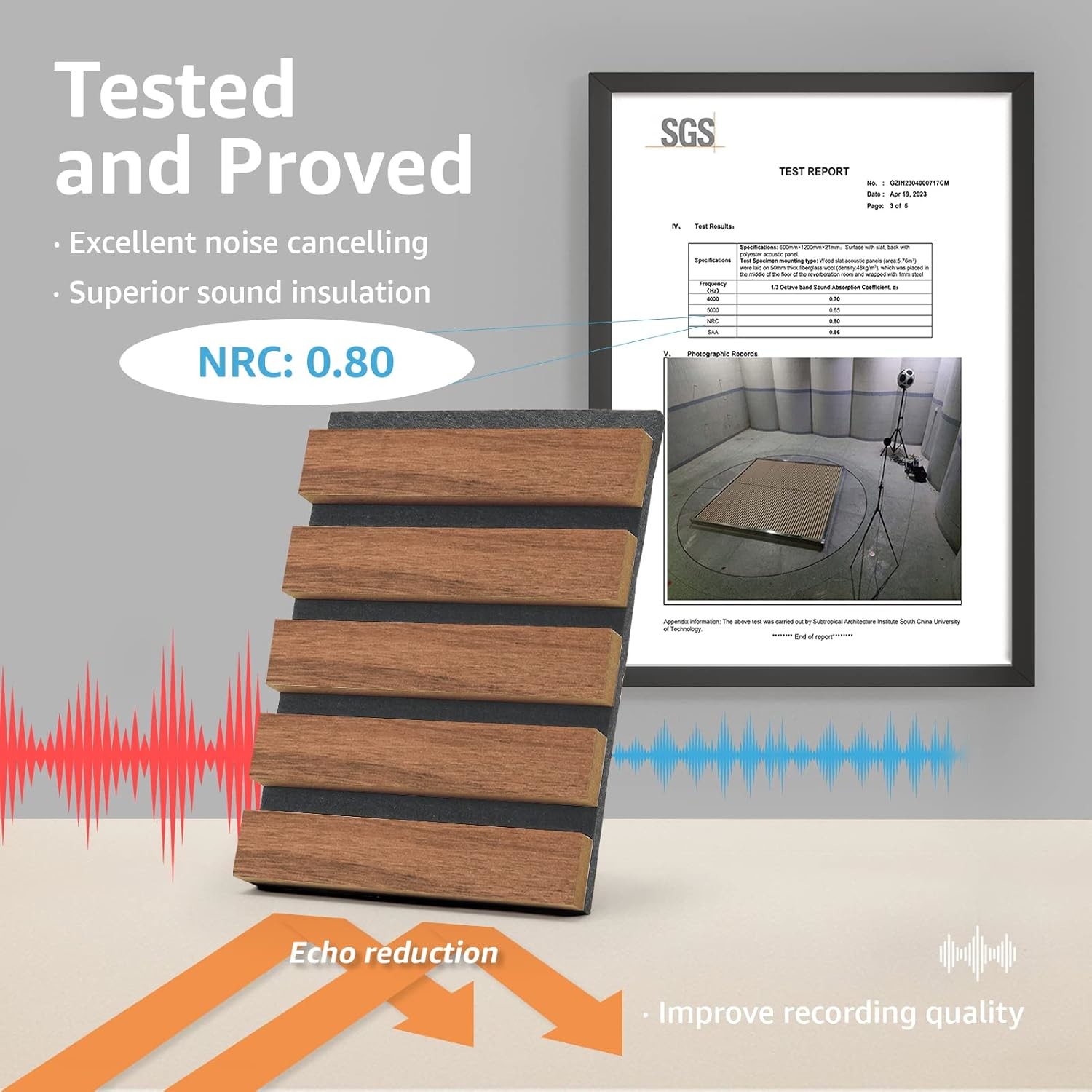 Experience the Perfect Fusion of Style and Acoustic Absorption with Catilan Wood Akupanel in Your Space