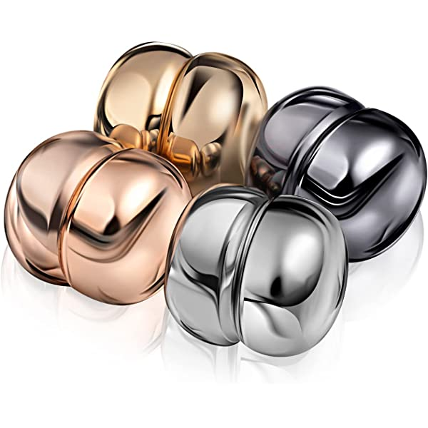 Round Magnetic Hijab Pins Strongest Multi Magnet for Women's Muslim Head Accessories