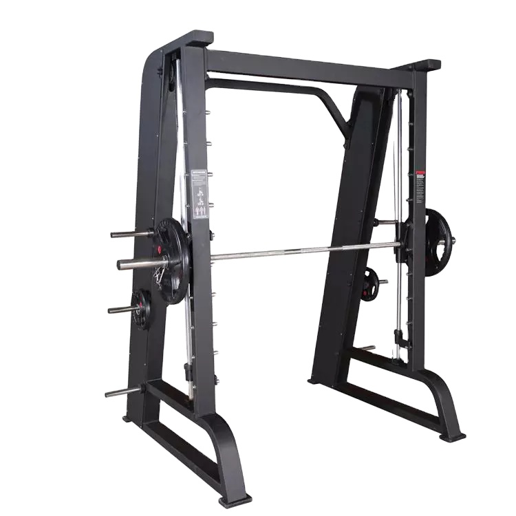 Commercial Indoor Gym Steel Smith Squat Multi-Function Exercise Machine Unisex Bodybuilding Station
