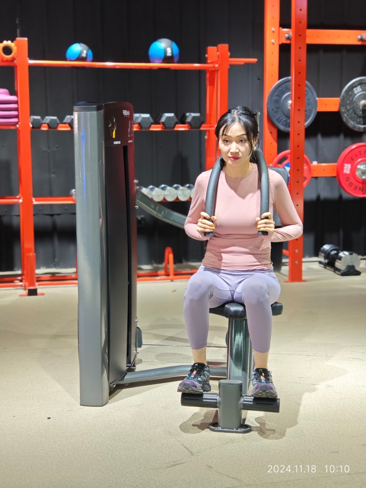 Abdominal Crunch Gym Station Multi-Function Single Station Machines for Ab/Back Workout