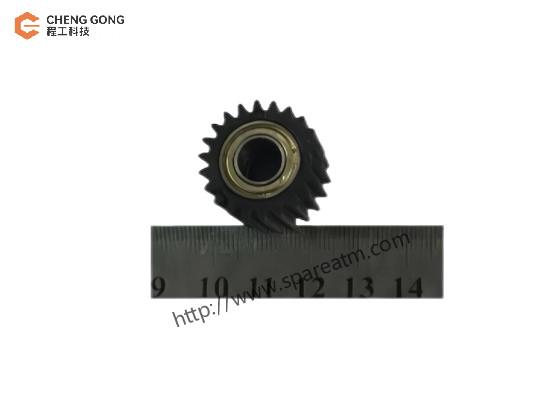009-0020379-16 009-0020379-16 Black Gear With Bearing 22 Teeth ATM Machine Parts