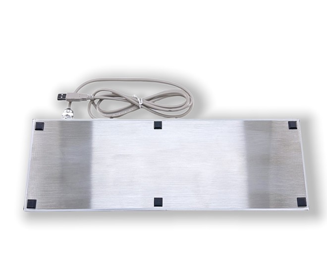 IP65 / IK07 Stainless Steel Industrial Metal Computer Keyboard Waterproof Dustproof Keyboard usb -40℃