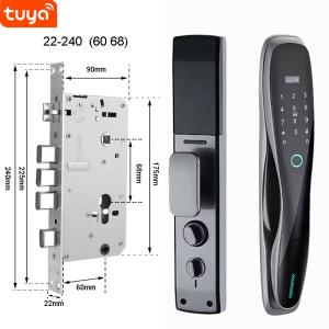 Glomarket 3D Face WIFI Smart Fully Automatic Smart Lock Fingerprint APP Card Key