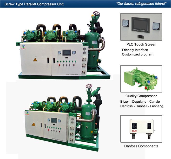 Frozen Egg Cold Room Compressor Unit with HSN compressor, refrigerant R404a