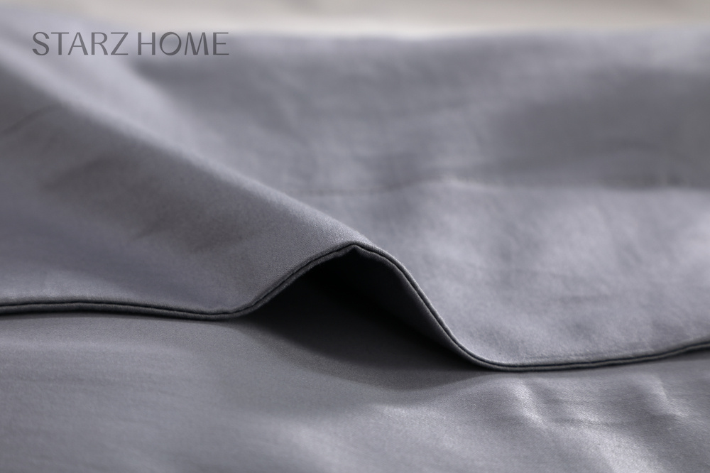 Modern Simple Design Bedsheet Quilt Set 100% Cotton Bedding Sheet Set All-Season
