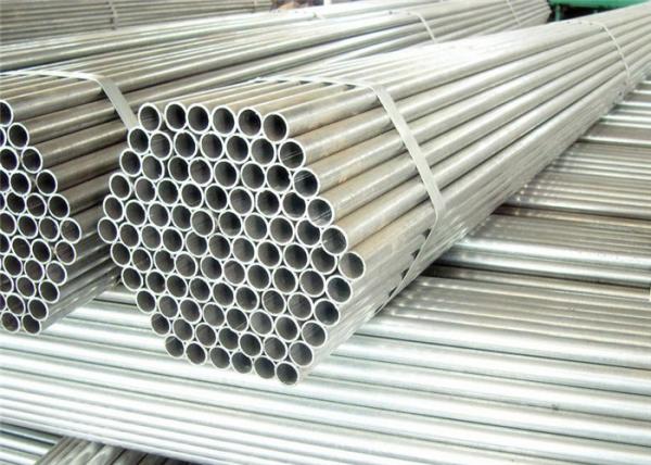 Hot Dipped Round Steel Pipe / GI Pipe Pre Galvanized Steel Pipe Tube 5.8m 6m