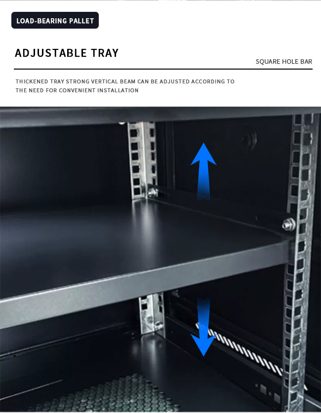 4 Post Network Rack For Efficient Cable Management Multiple Sizes