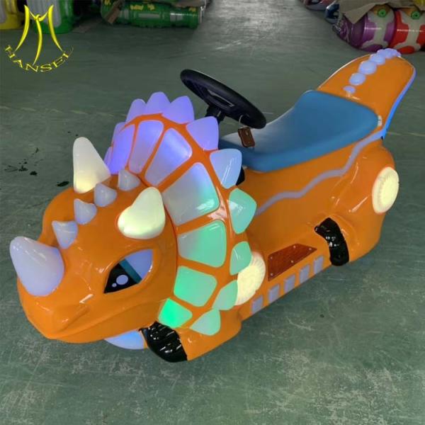 Hansel indoor entertainment amusement park rides coin operated dinosaur kiddie
