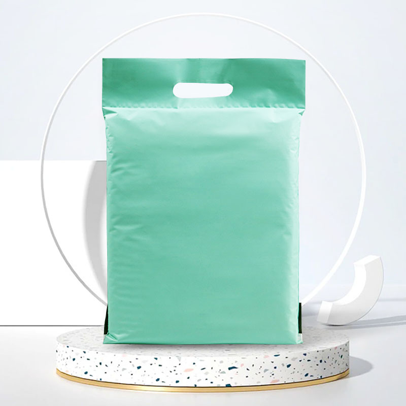 12 Silk Customised Courier Bags With Handle Self Adhesive