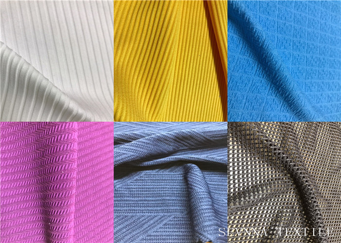 Chlorine - Resistance Activewear Knit Fabric for Athleisure Sport Bra 70D/24F