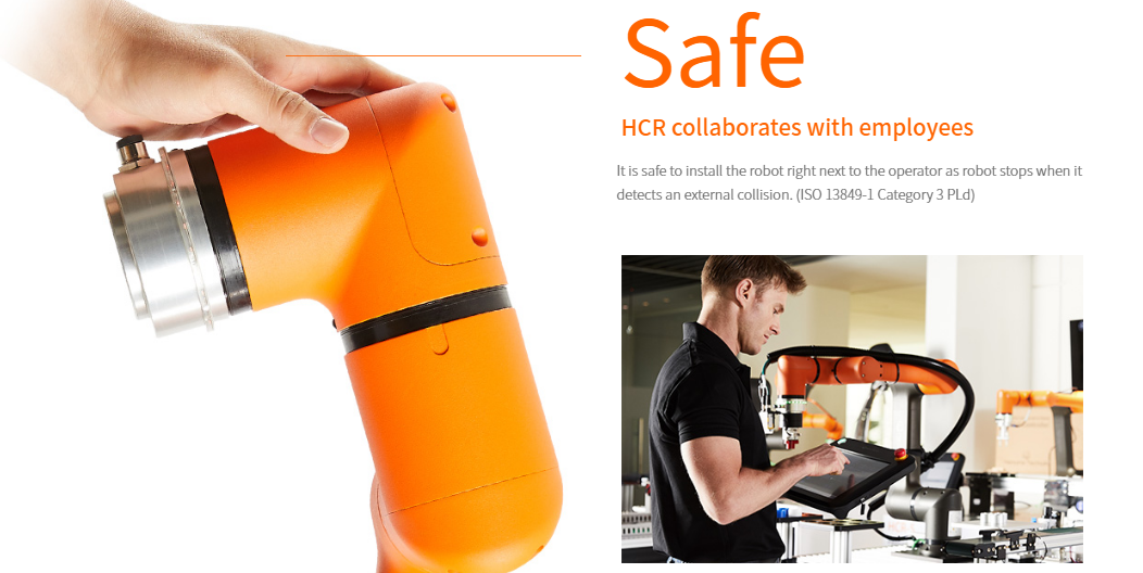 collaborative robot Hanwha HCR-12 with camera for cobots with grip-pers industrial robotic arm 6 axis for cobot welding
