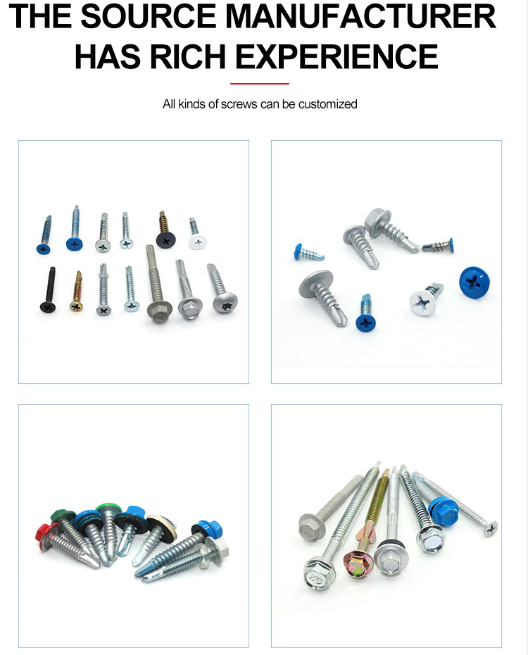 Pan Head Drilling Screws and Cross Recessed Self Tapping Screw