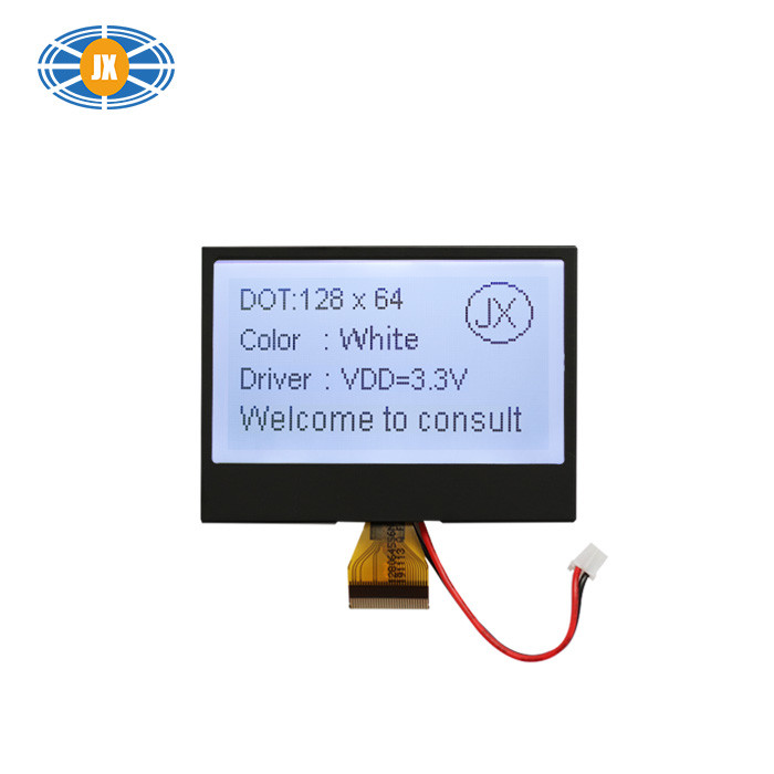  128×64 Monochrome Graphic Dot Matrix LCD Module , FSTN LCD Display For Industrial Manufactures