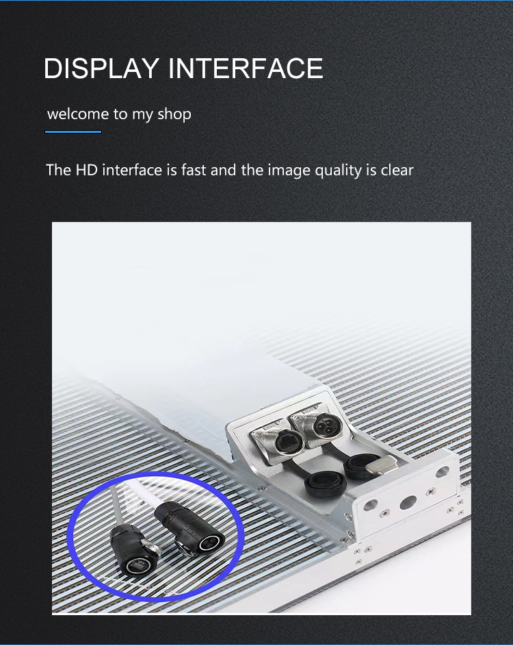 1000*1000mm Clear Glass Window LED Video Wall Panel With High Resolution From ODM