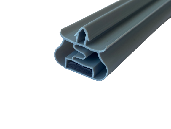 Long Service Life Cold Storage Door Seal Pvc Rubber Plastic Gasket Strips Extruded Profile