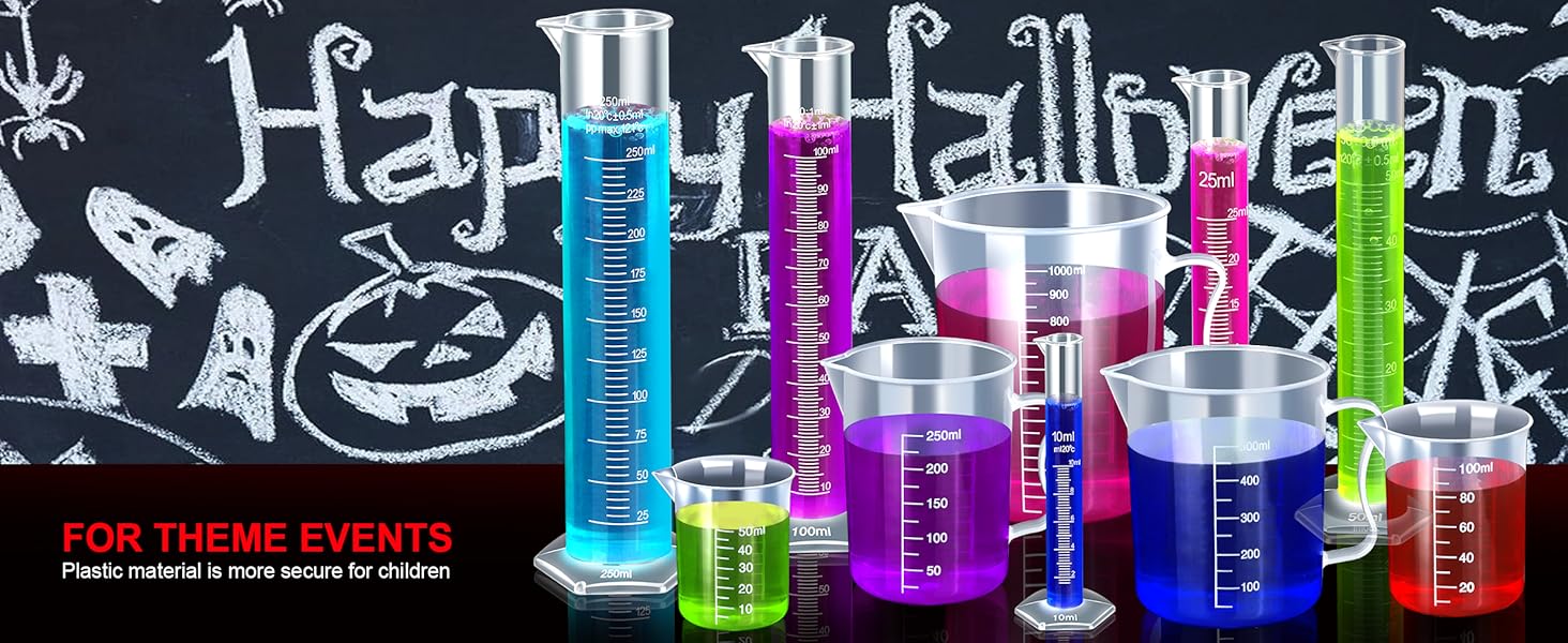 Plastic Graduated Cylinders  Plastic Beakers