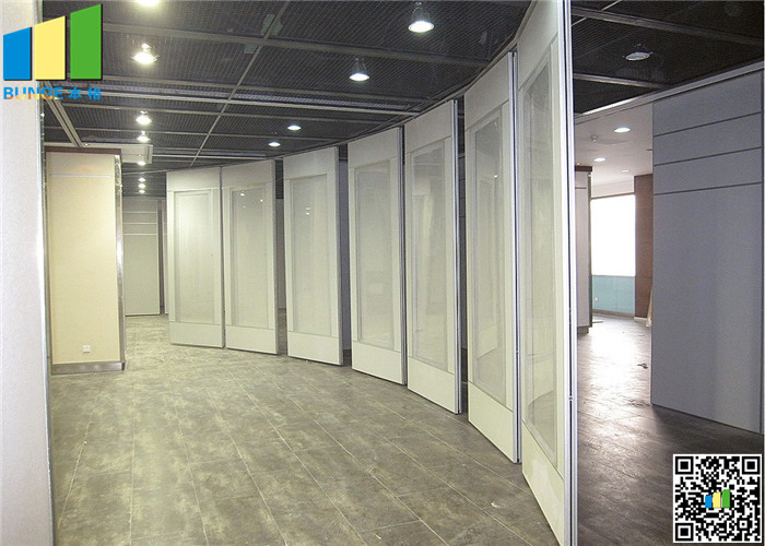Operable Exhibition Partition Walls Room Dividers Precise Welding