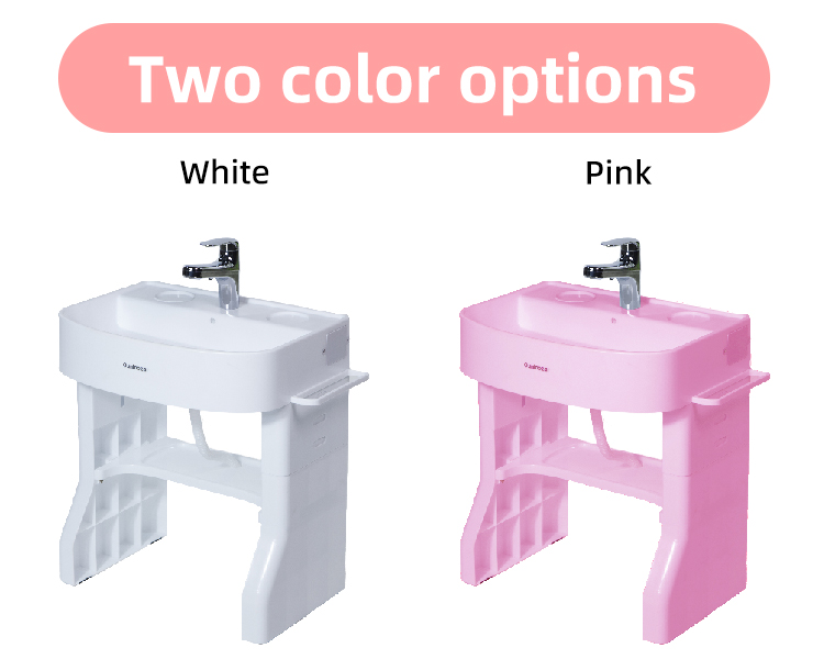 Customized Logo Plastic Toddler Wash Basin Sink For Training Washtable