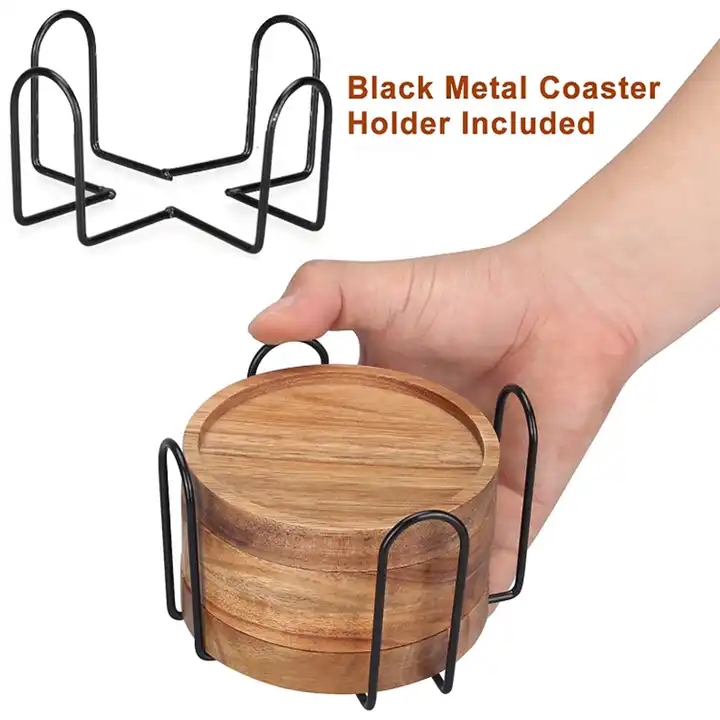 Manufacturers wholesale can customize beautiful practical durable high quality environmental protection home decoration coasters