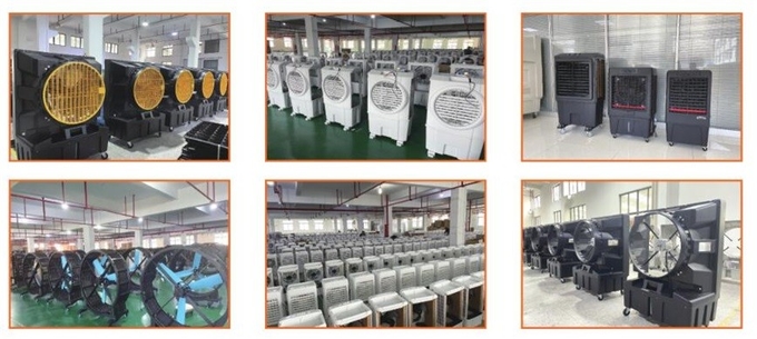 Domestic Portable Mobile Evaporative Air Cooler With Water Tank