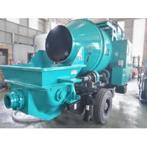 Mobile Small RMC Concrete Pump Mortar Mixer For Construction Linear Type