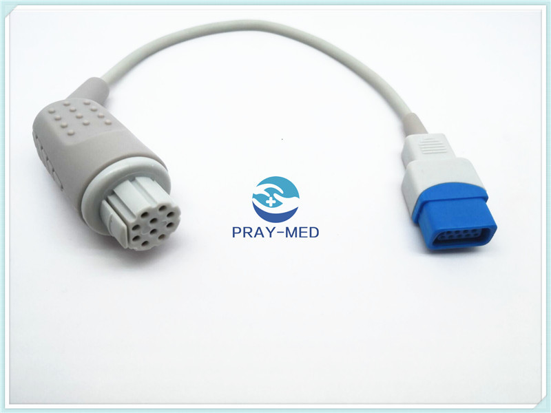  Datex ohmeda TruSignal TS-N3 spo2 adaptor cable / extension cable with 10pin Manufactures