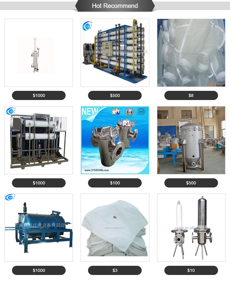 Stainless Steel PP Cartridge Filter for Pool Sand Purification 500L/Hour Productivity