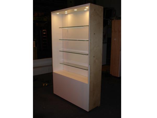Locking Jewellery Custom Retail Display Cases Counter 3 Shelf Clear Acrylic Cbd