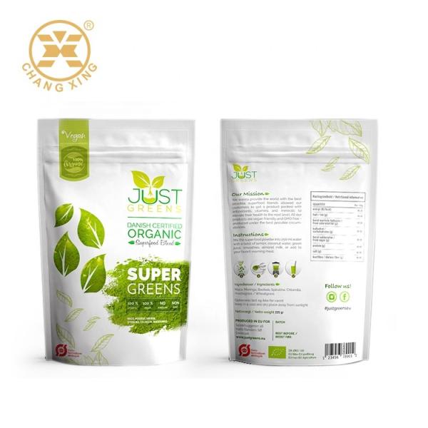 BOPP CPP Dry Fruit Packaging Bags Ziplockk Stand Up Pouches For Food Nuts Candy