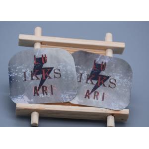 TPU Material Printed Custom Garment Labels With Four Colour Logos
